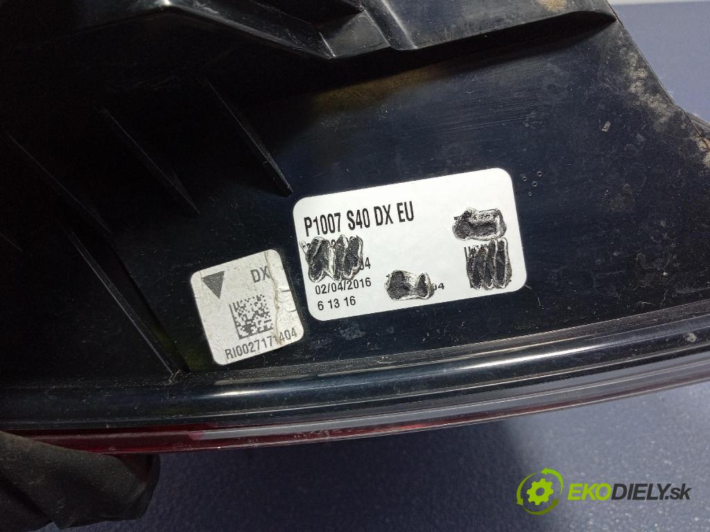 Volvo S40/V40 2008 světlo Zad: Práva: Mimo: