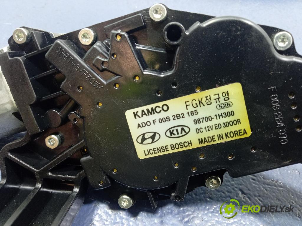 Hyundai Ix35 2010 motor: Stierače: zad 98700-1H300