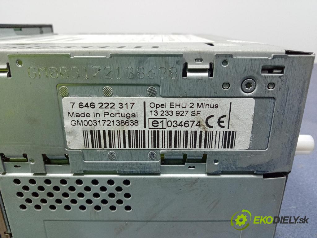 Opel Meriva-a 2008 Radio I Navigácia: 13233927