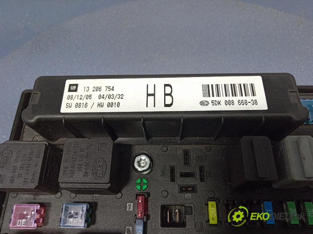 Opel Zafira 2005 riadiaca jednotka Motor: 12992406