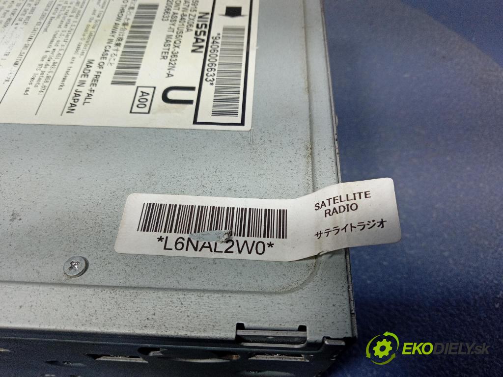 Nissan Altima 2012 Radio I Navigácia: 25915ZX06A