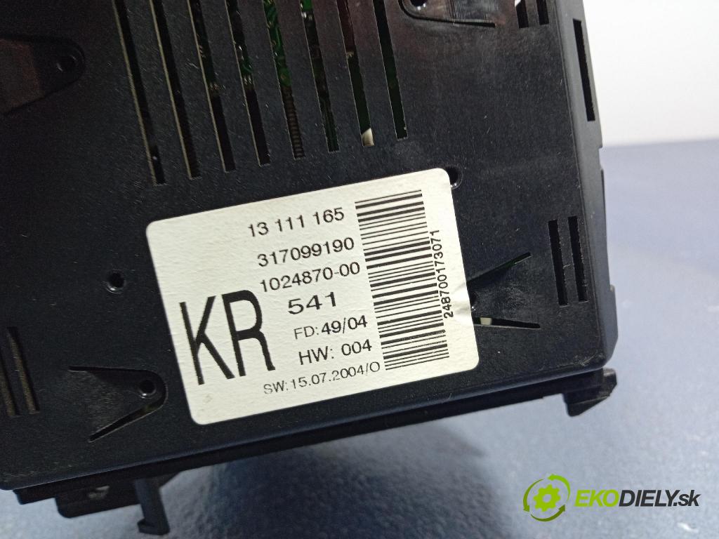 Opel Astra 2004 Radio I Navigácia: 13154304