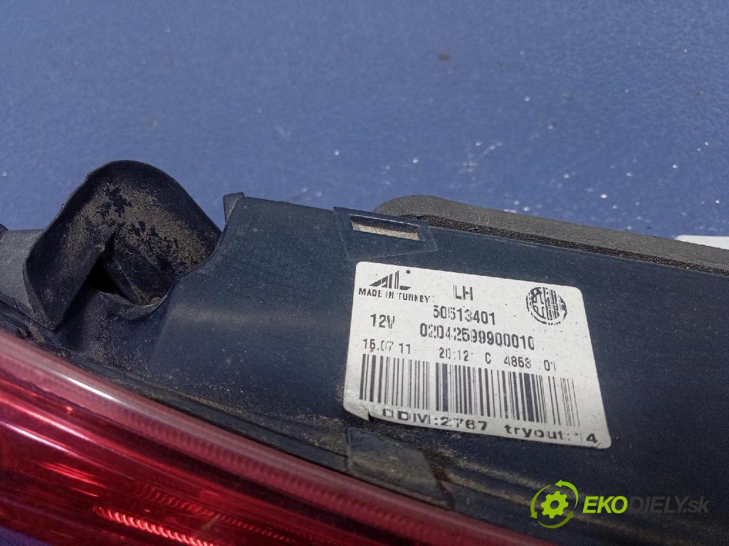 Alfa romeo Giulietta 2011 světlo Zad: levá Uvnitř 50513401