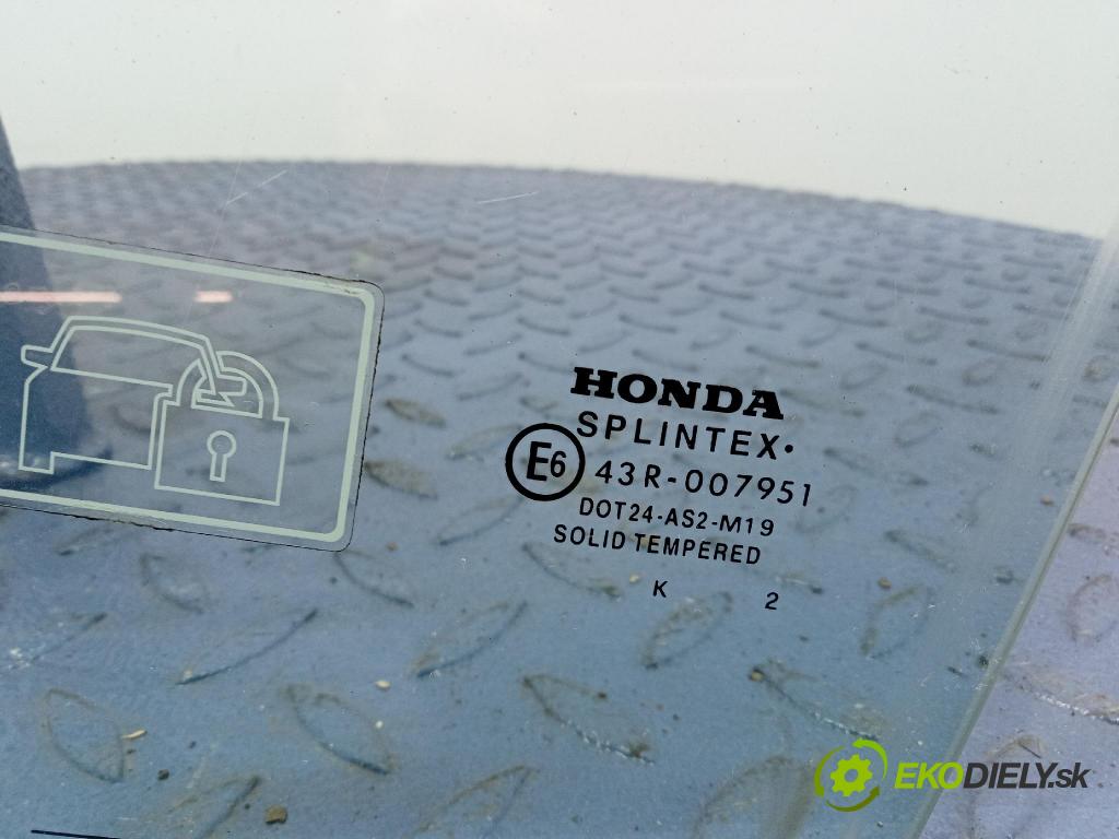 Honda Cr-v 2002 sklo dvere Predné ľavá