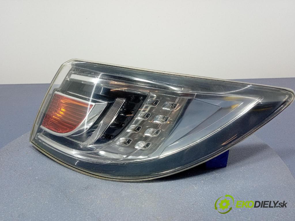 Mazda 6 2008 světlo Zad: Práva: Mimo: GS1F-51150
