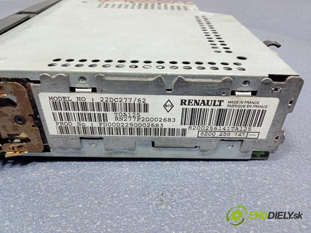 Renault Megane 2003 Radio I Navigácia: 8200256141