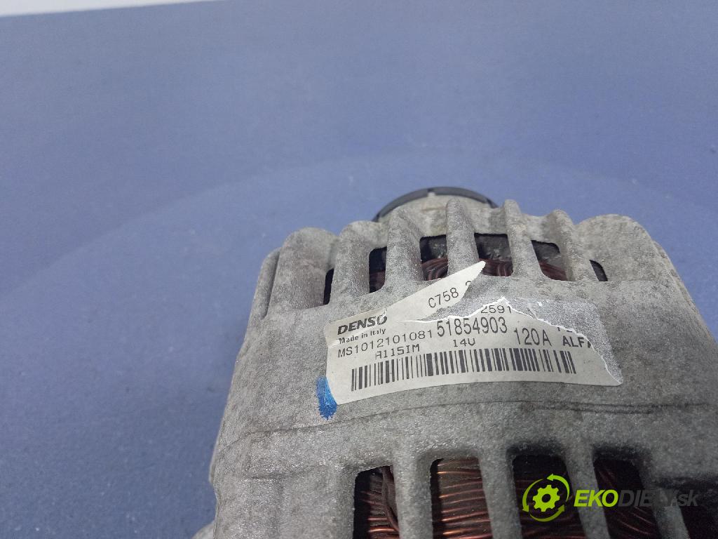 Alfa romeo Giulietta 2011 Alternator 51854903