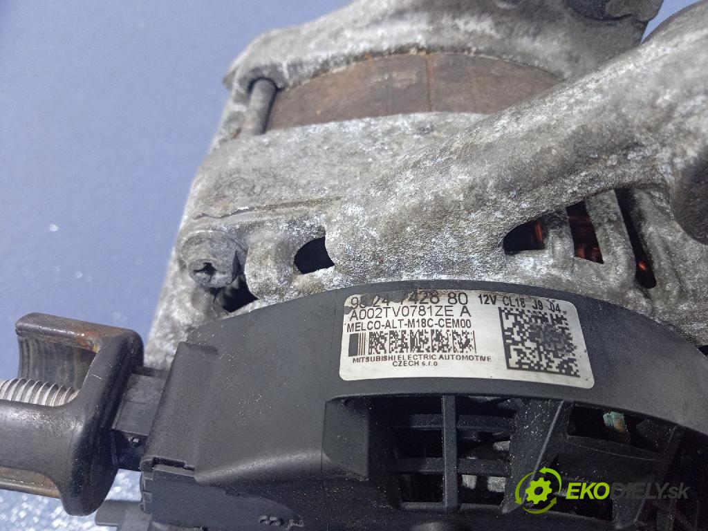 Citroen Berlingo 2019 Alternator 9824742880