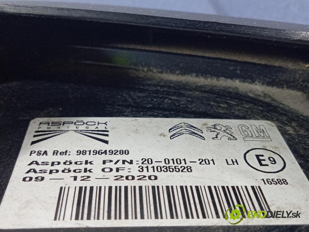 Citroen Berlingo 2019 světlo Zad: levá Mimo: 9819427380