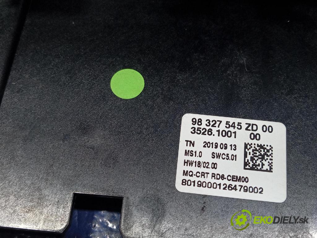Citroen Berlingo 2019 Radio I Navigácia: 98327545ZD
