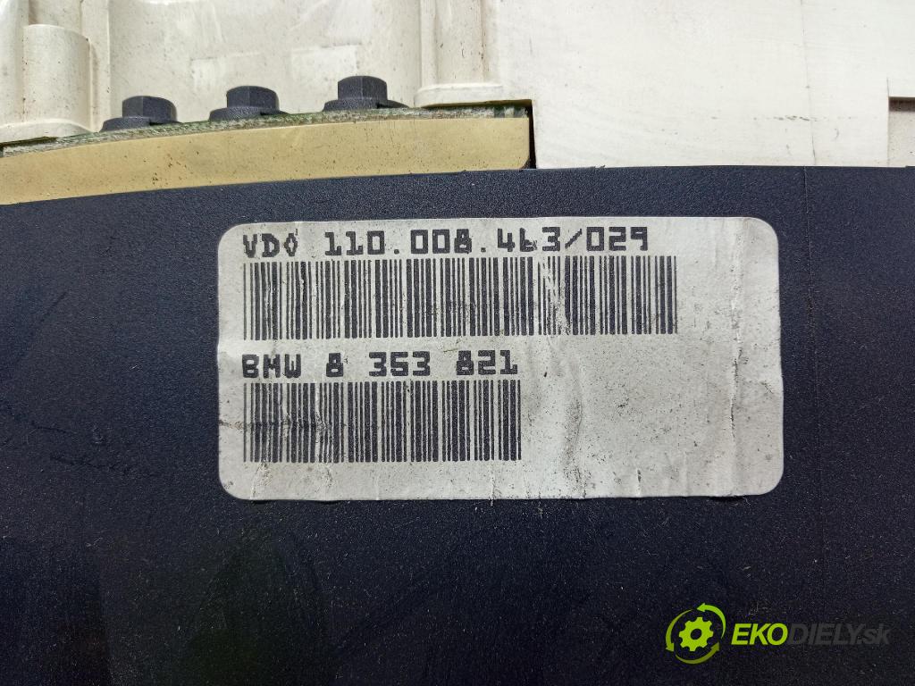 Bmw Seria 3 1991 prístrojovka/ budíky 8363821