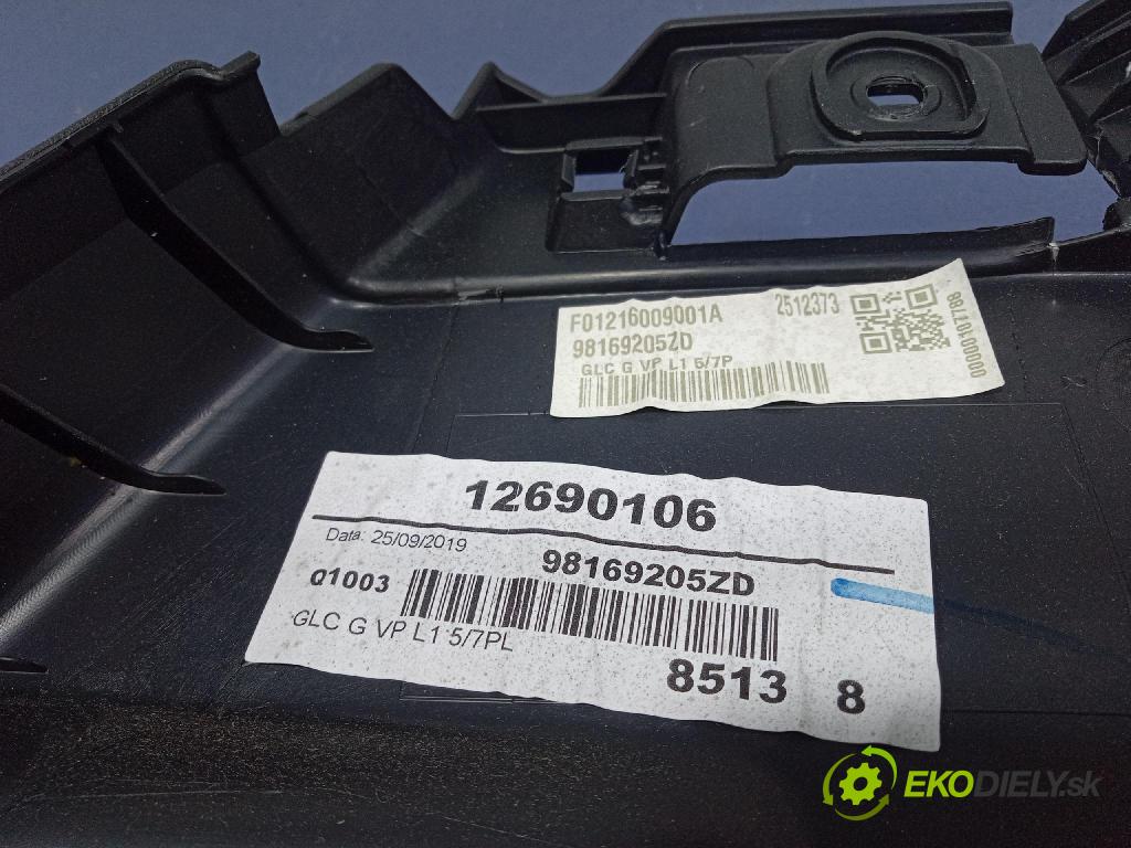 Citroen Berlingo 2019 Čalounictví: kufra: 98169205ZD