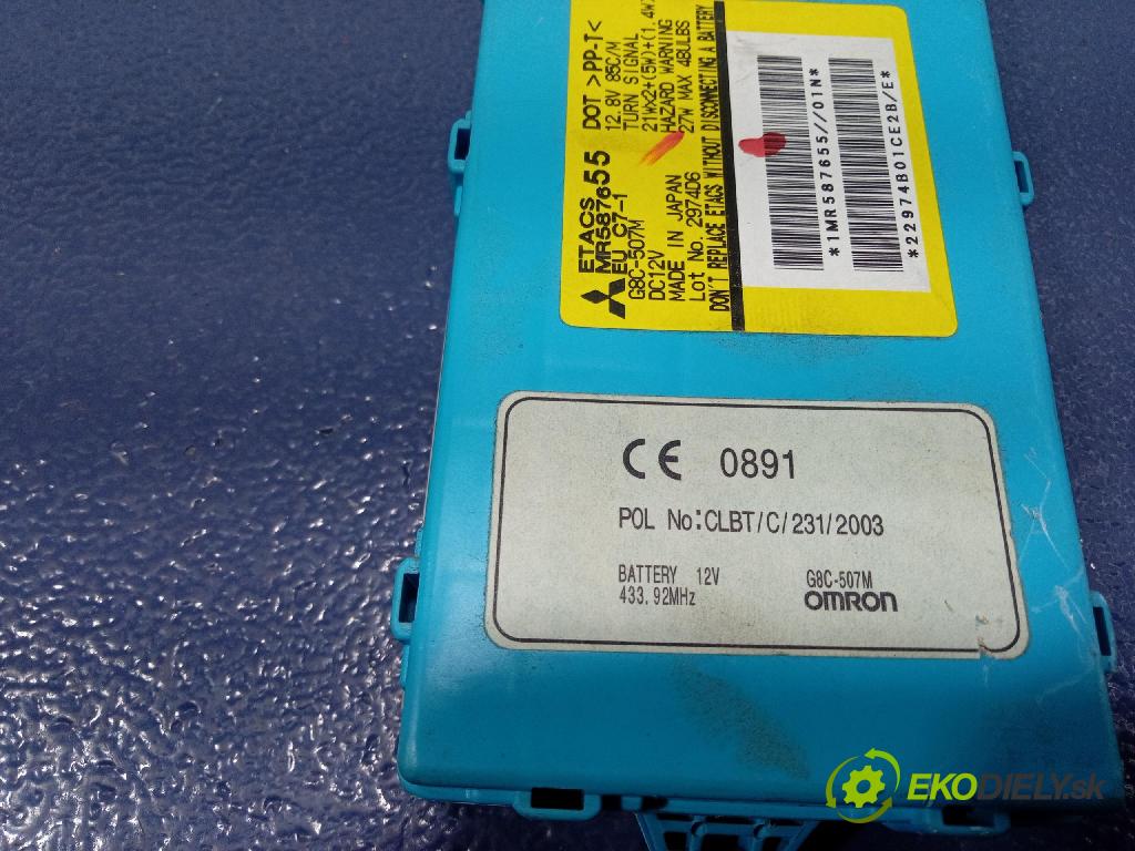 Mitsubishi Grandis 2005 riadiaca jednotka Komfortu MR587655