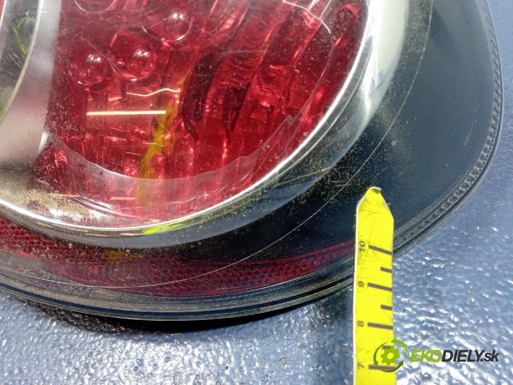 Toyota Aygo 2009 svetlo / reflektor zad Prava: Vonkajsia: