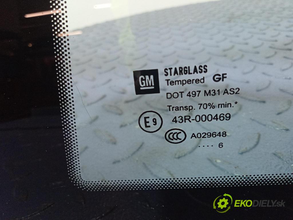 Opel Astra 2006 sklo Karoséria: zad