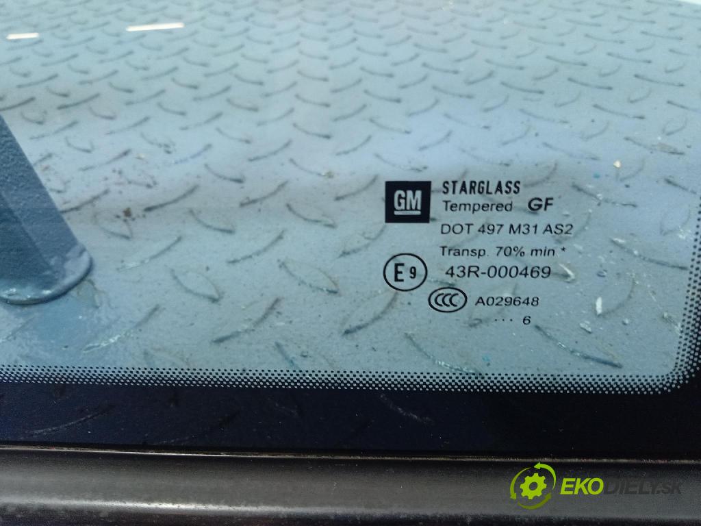 Opel Astra 2006 sklo Karosérie: Zad: