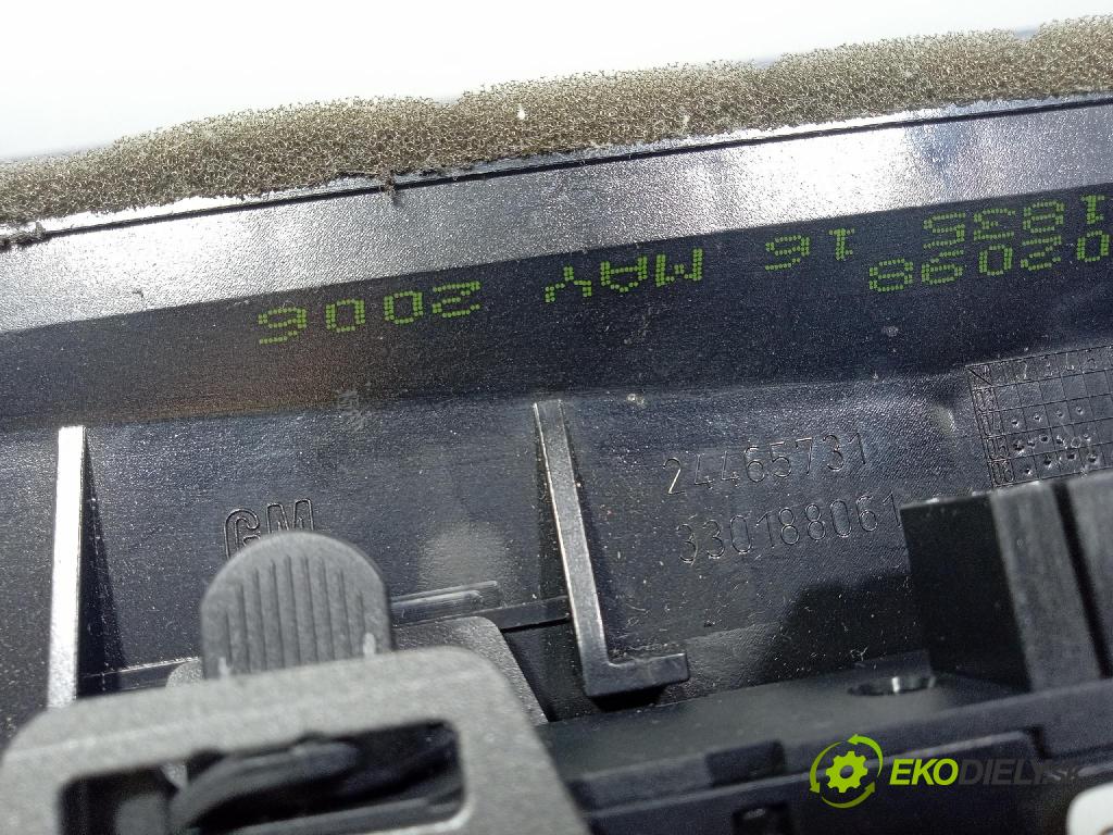 Opel Astra 2006 Přepínač Klimatizace: Proud vzduchu 13122963
