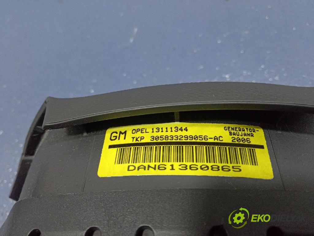 Opel Astra 2006 Airbag: Řidiči: x 13111344