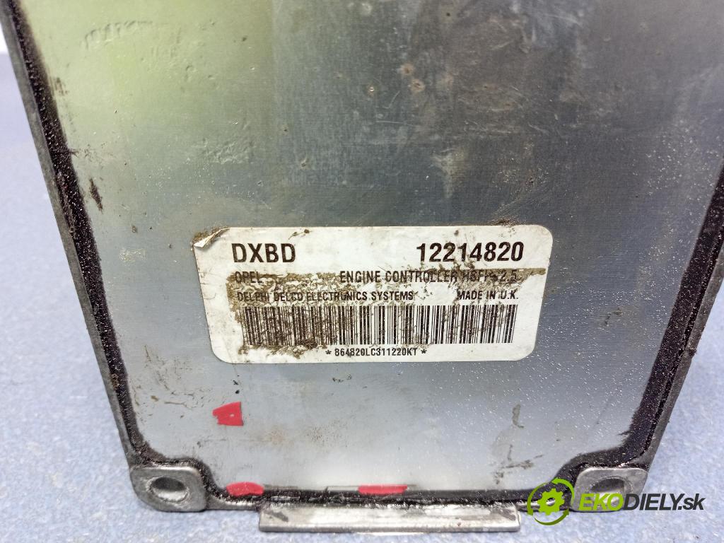 Opel Meriva-a 2003 riadiaca jednotka Motor: 12214820