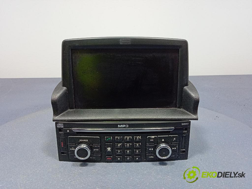 Peugeot 307 2007 Radio I Navigácia: 96640238XT