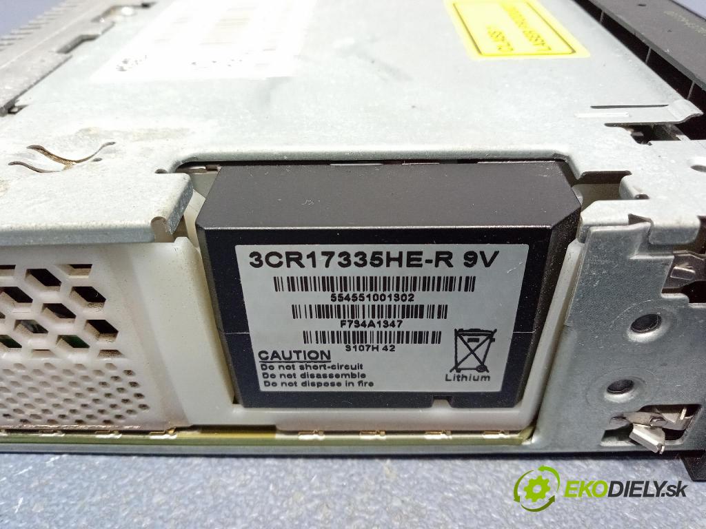 Peugeot 307 2007 Radio I Navigácia: 96640238XT