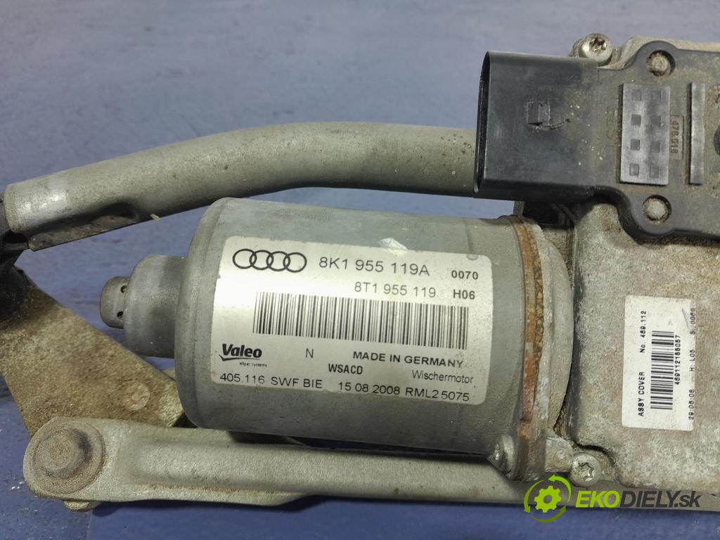 Audi A4 2008 mechanizmus motor: Stierače: Predné 8K1955023B