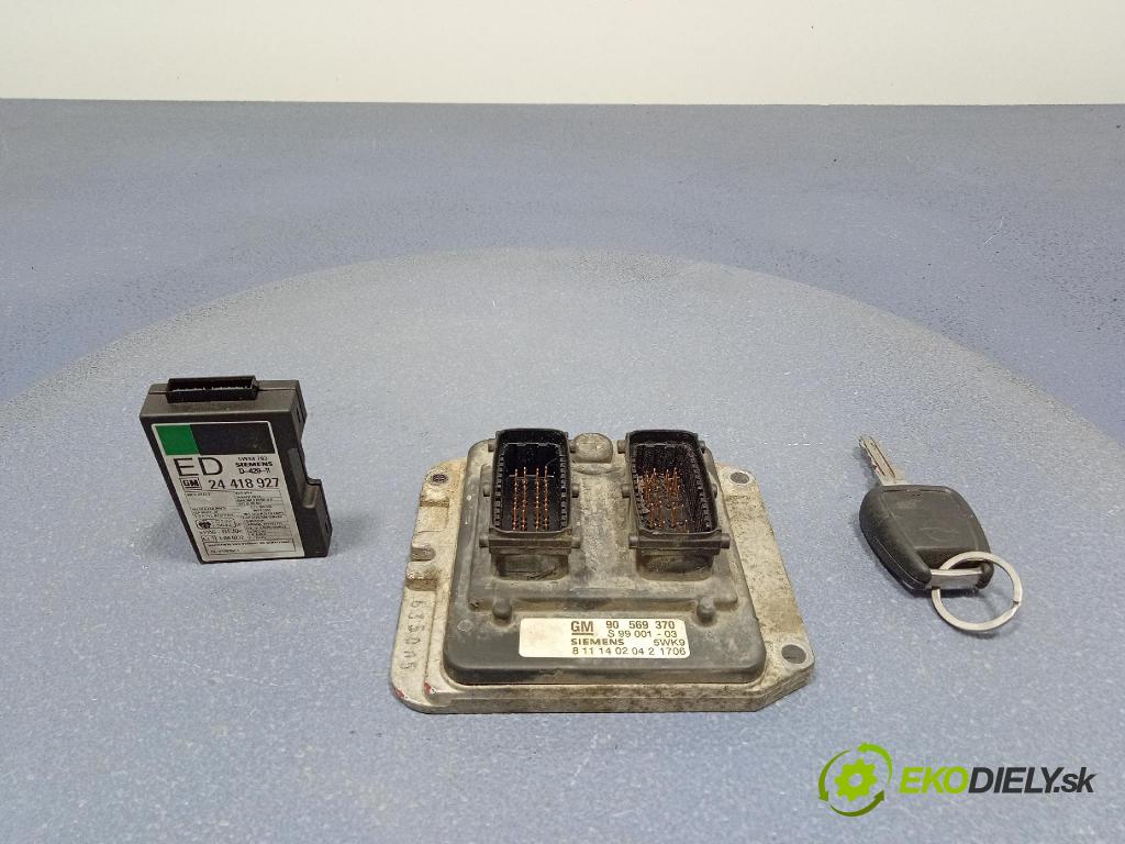 Opel Zafira 2000 riadiaca jednotka Motor: 90569370