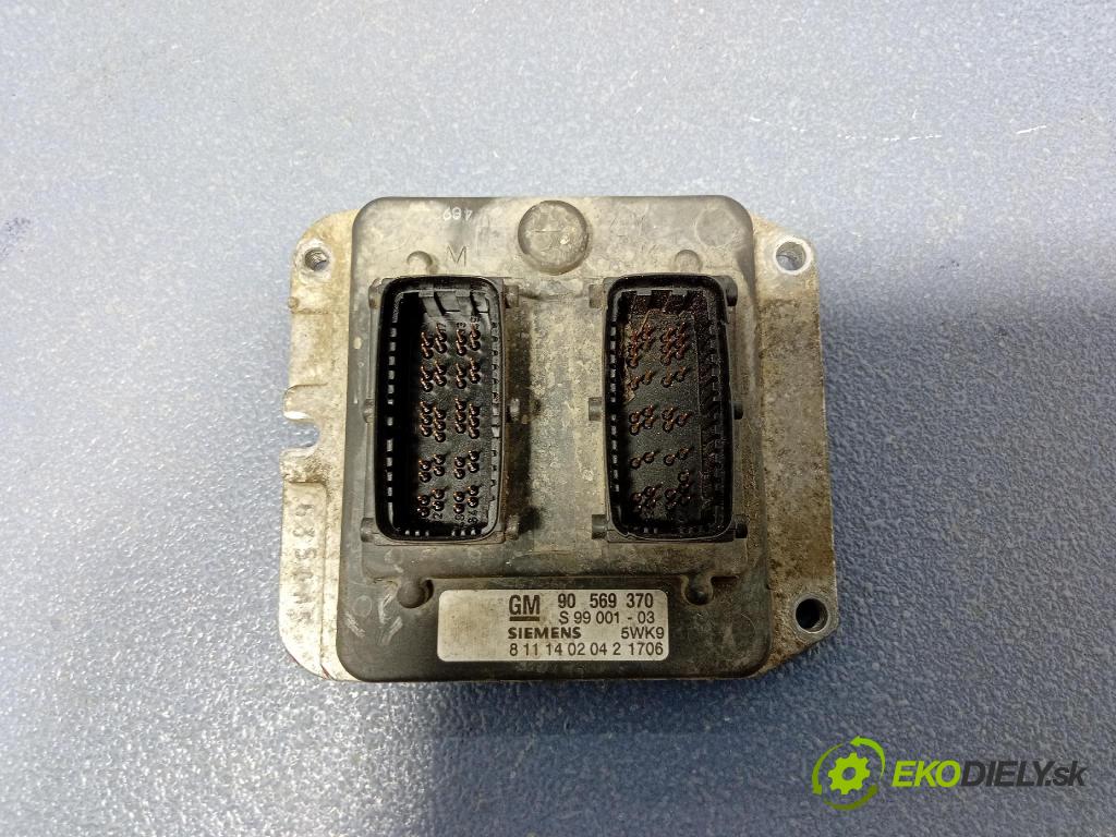 Opel Zafira 2000 riadiaca jednotka Motor: 90569370