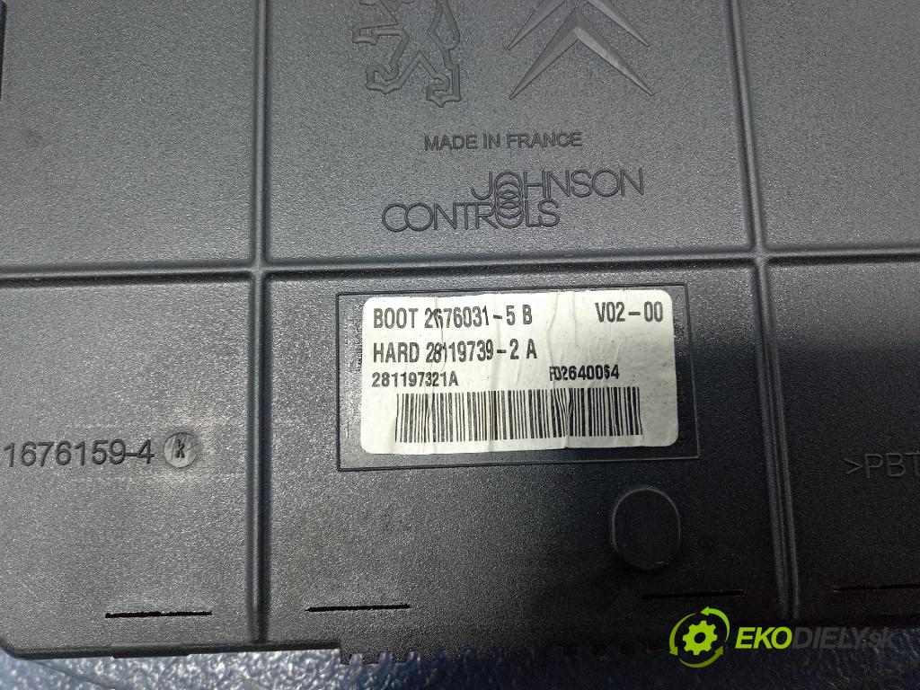 Citroen C5 2007 skříňka Pojistky 9663510580