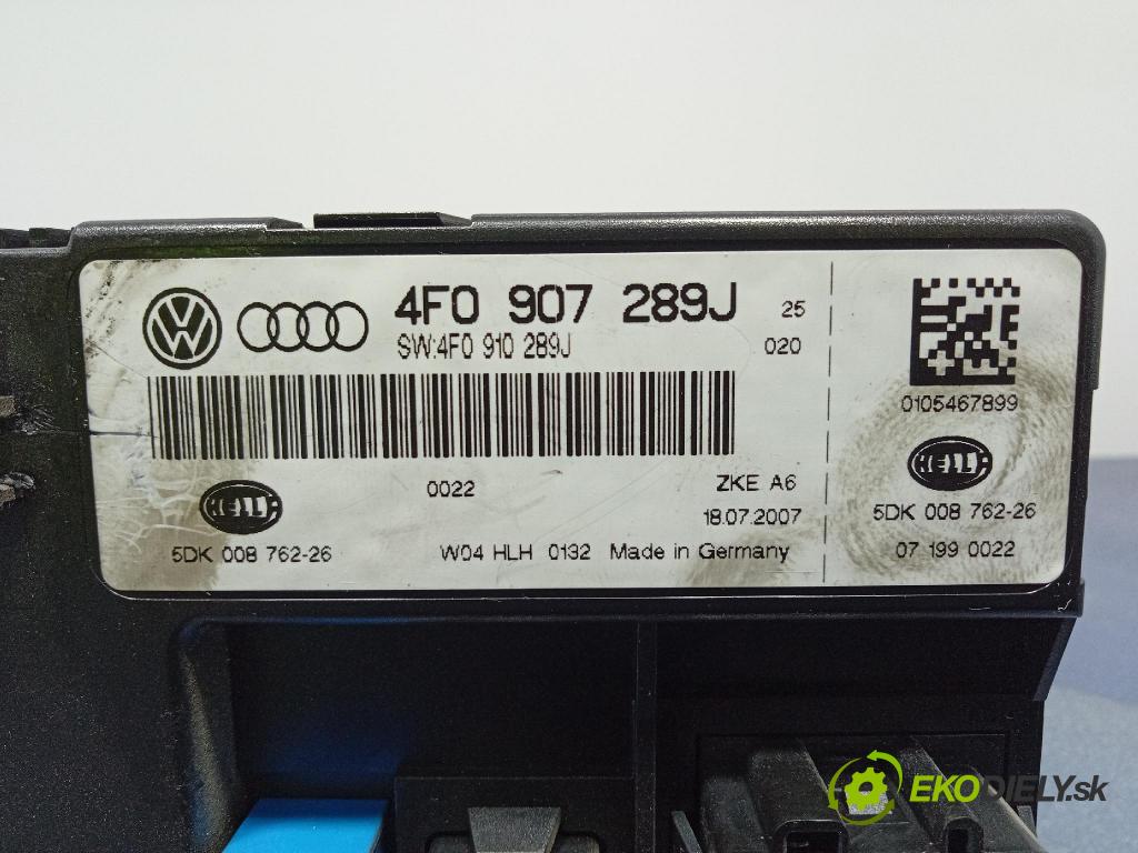 Audi A6 2008 řídící jednotka Komfortu 4F0907289J