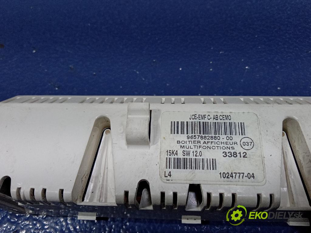 Citroen C4 2005 Zobrazit: Rádio: / GPS 9657882880