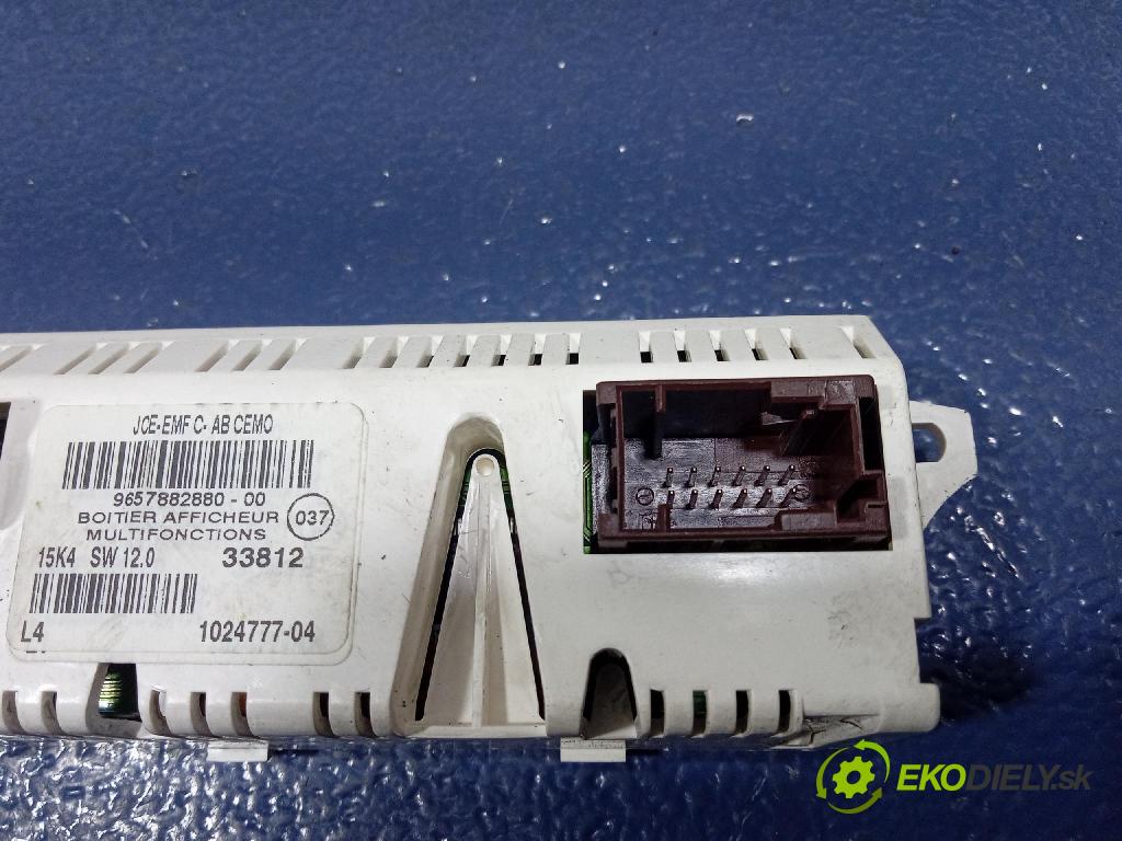 Citroen C4 2005 Zobrazit: Rádio: / GPS 9657882880