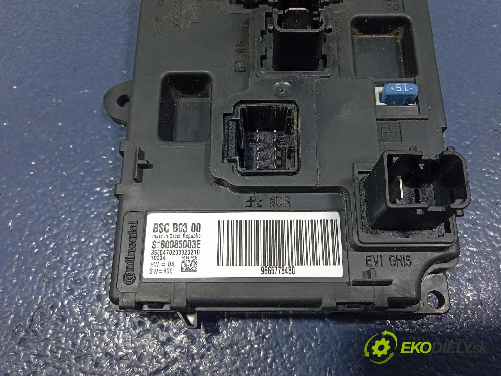 Citroen C4 2007 riadiaca jednotka 9665778480