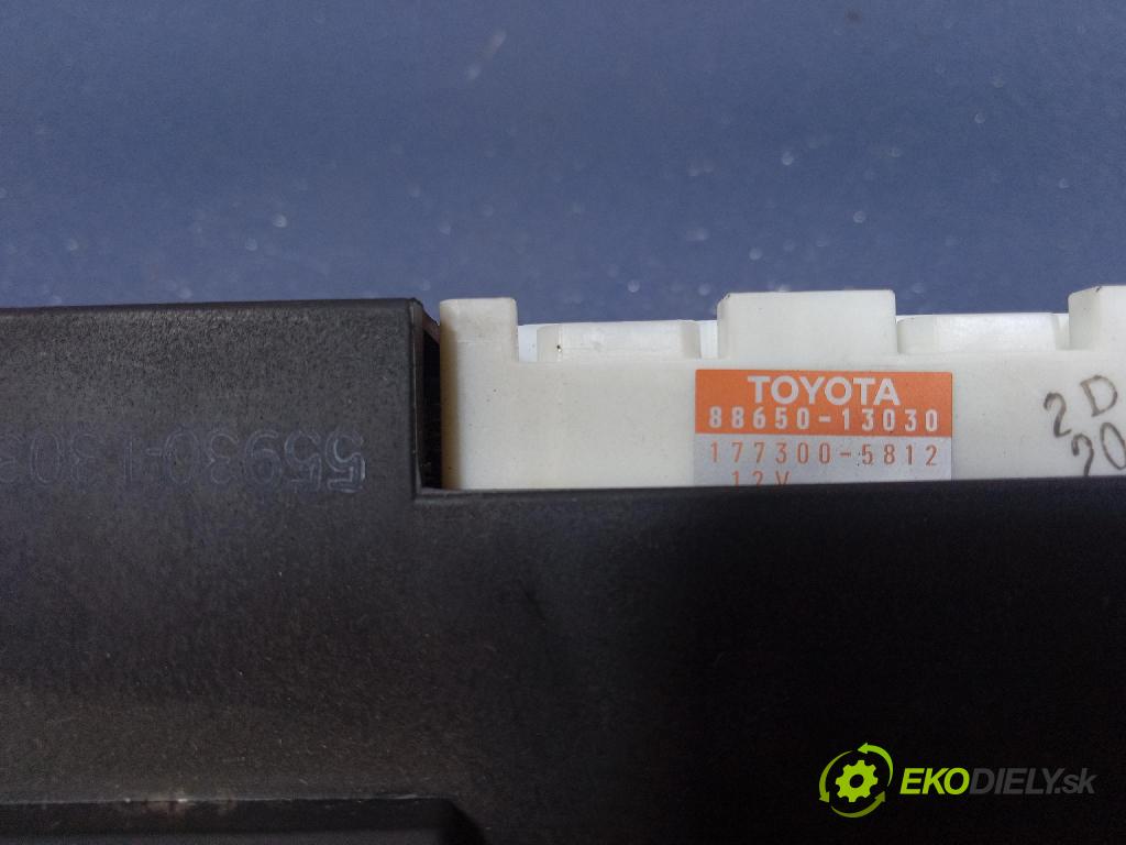 Toyota Corolla 2002 Přepínač Klimatizace: Proud vzduchu