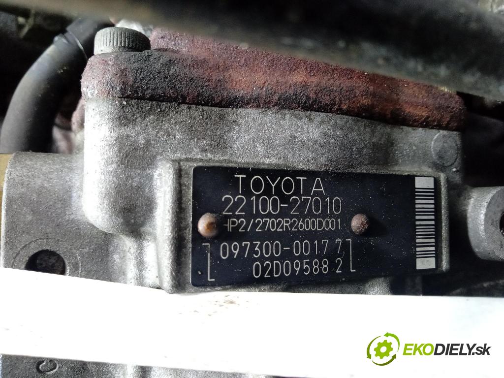 Toyota Corolla 2002 motor Diesel: 1CD-FTV