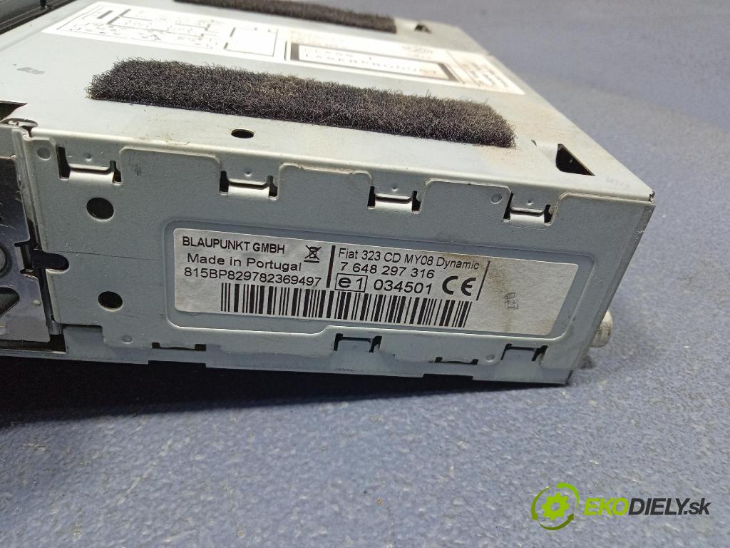 Fiat Linea 2009 Radio I Navigácia: 7648297316