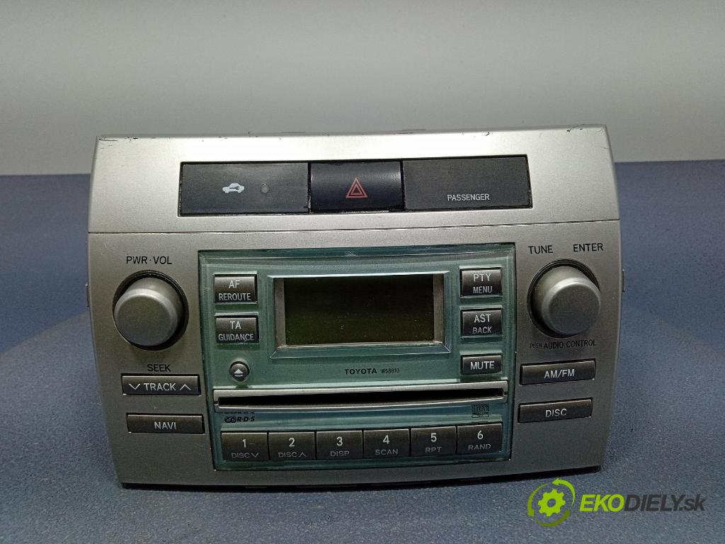 Toyota Corolla verso 2005 Radio I Navigácia: 86120-0F010