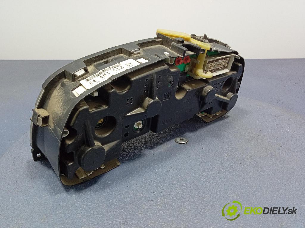 Opel Astra 2002 prístrojovka/ budíky 24451512