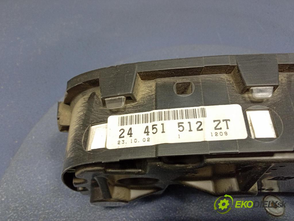 Opel Astra 2002 prístrojovka/ budíky 24451512