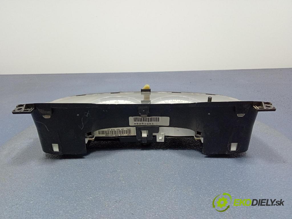 Opel Astra 2002 prístrojovka/ budíky 24451512