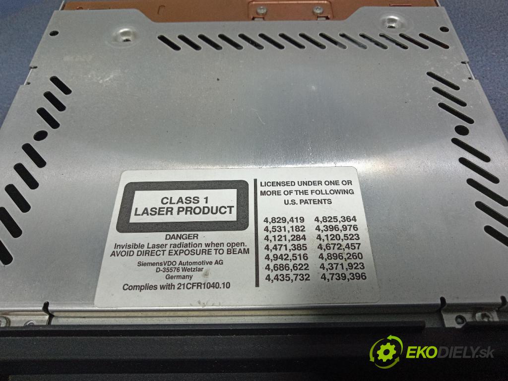 Bmw X3 2006 Radio I Navigácia: 9138430