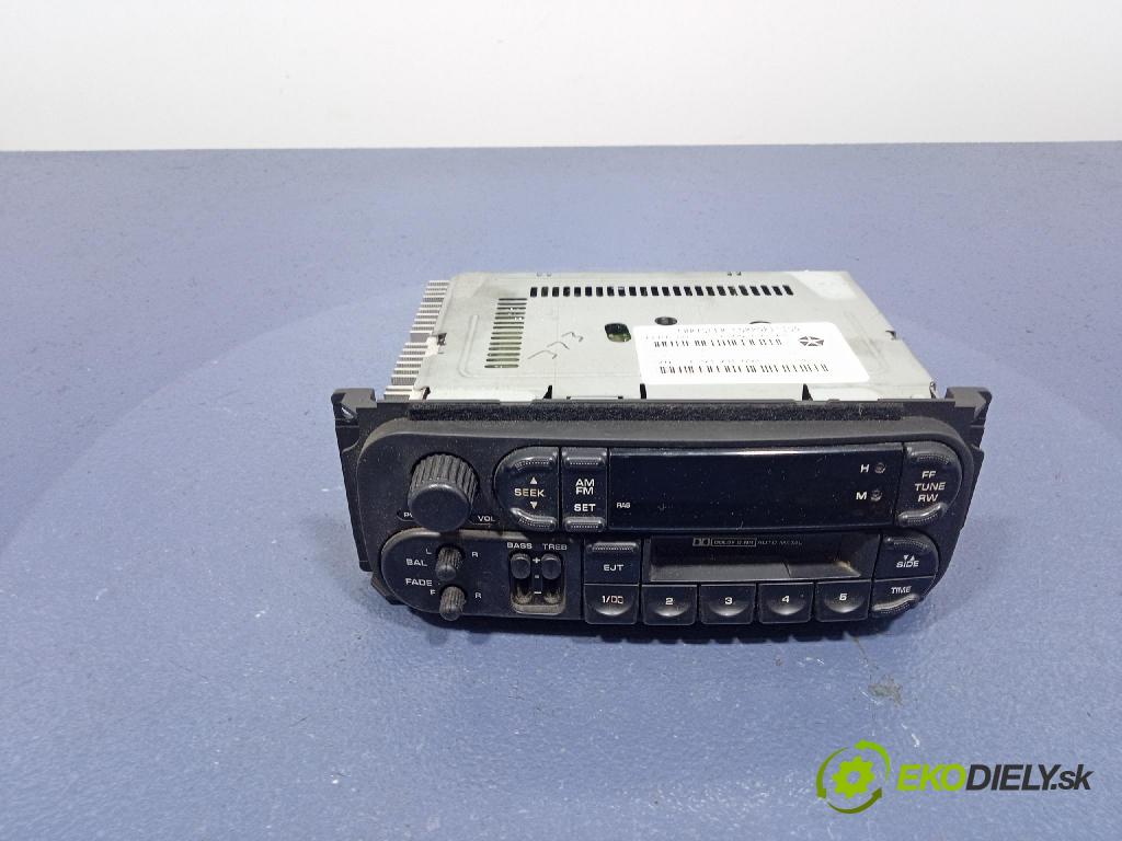 Dodge Caravan 2001 Radio I Navigácia: P56038931AB