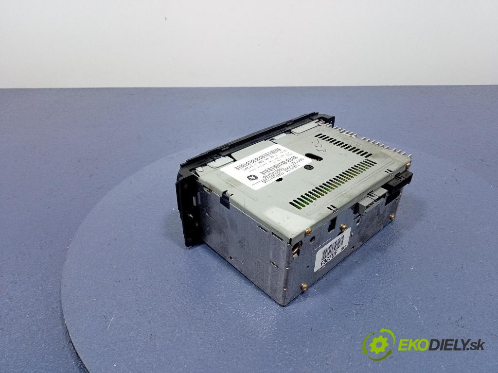 Dodge Caravan 2001 Radio I Navigácia: P56038931AB