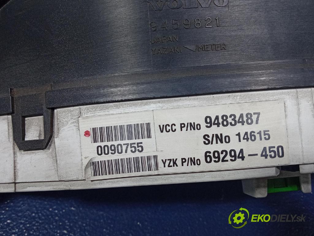 Volvo S80 2000 prístrojovka/ budíky 9483487