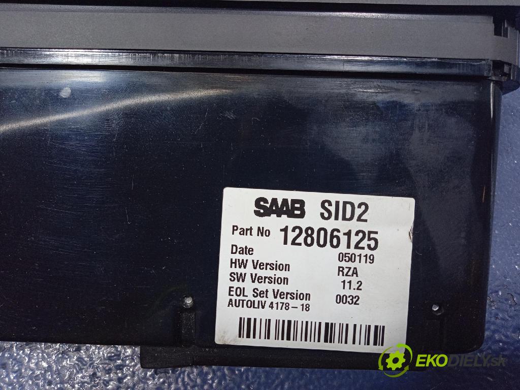 Saab 9-5 2000 Zobrazit: Rádio: / GPS 12806125