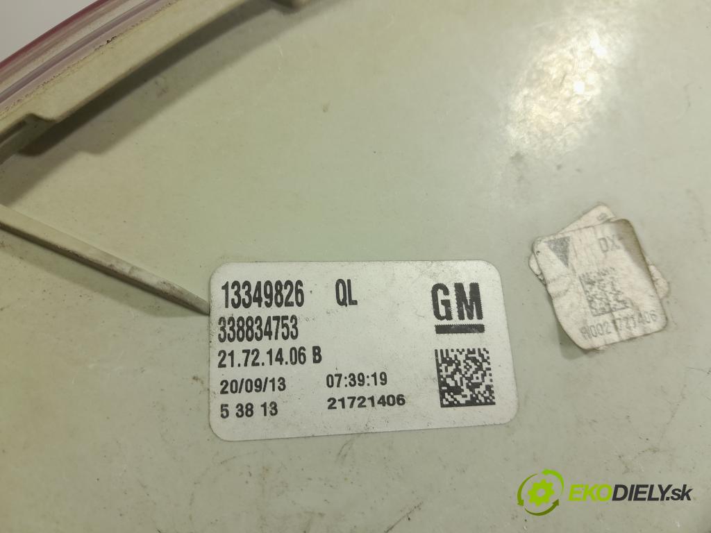 Opel Zafira 2010 svetlo / reflektor zad Prava: Vonkajsia: 13349826