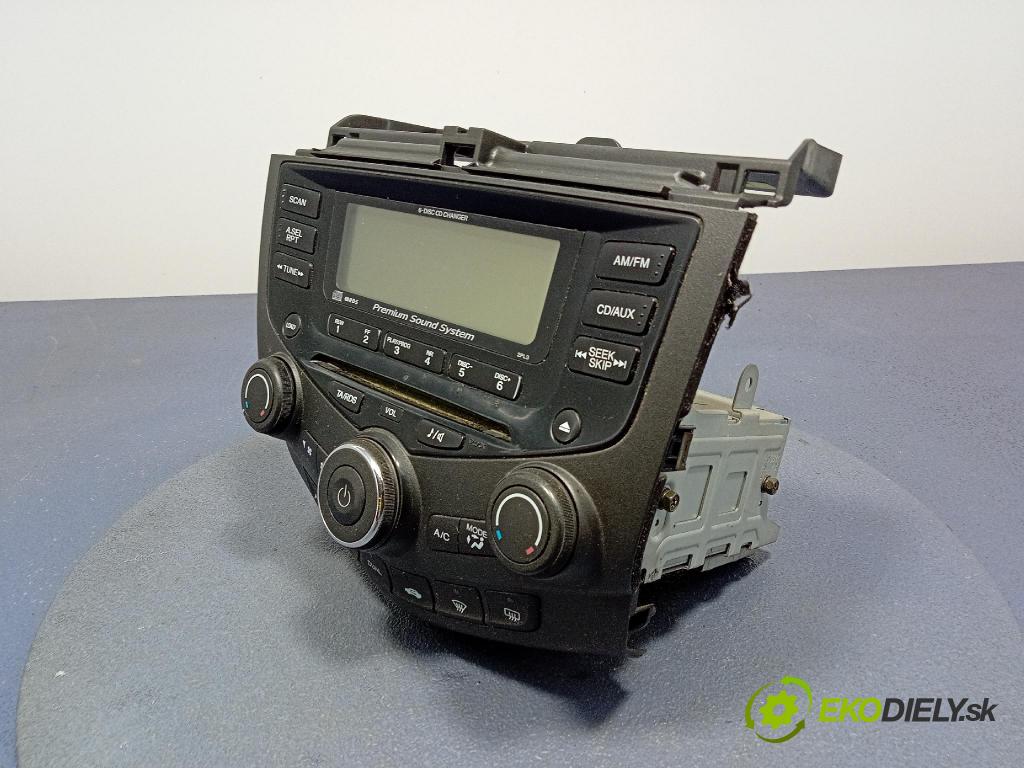 Honda Accord 2005 Radio I Navigace: