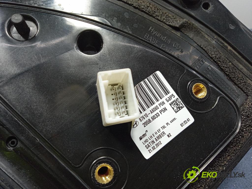 Hyundai I30 2012 zpětné zrcátko Vlevo, odjet: 87610-A6060