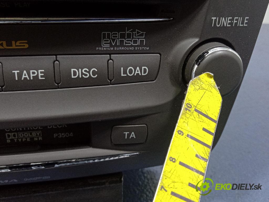 Lexus GS 2007 Radio I Navigace: 86111-30550