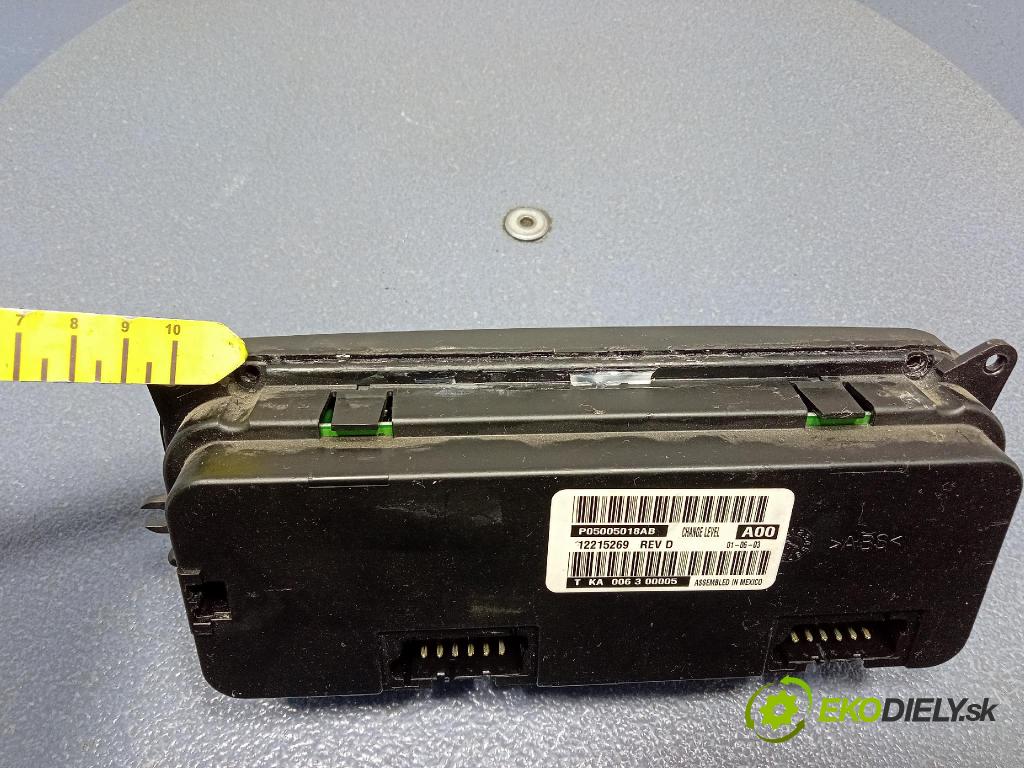 Chrysler Grand voyager 2006 Přepínač Klimatizace: Proud vzduchu P05005018AB